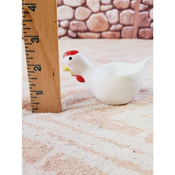 4 Little Chick Boiled Egg Holders. Made in Italy - Picture 9 of 10